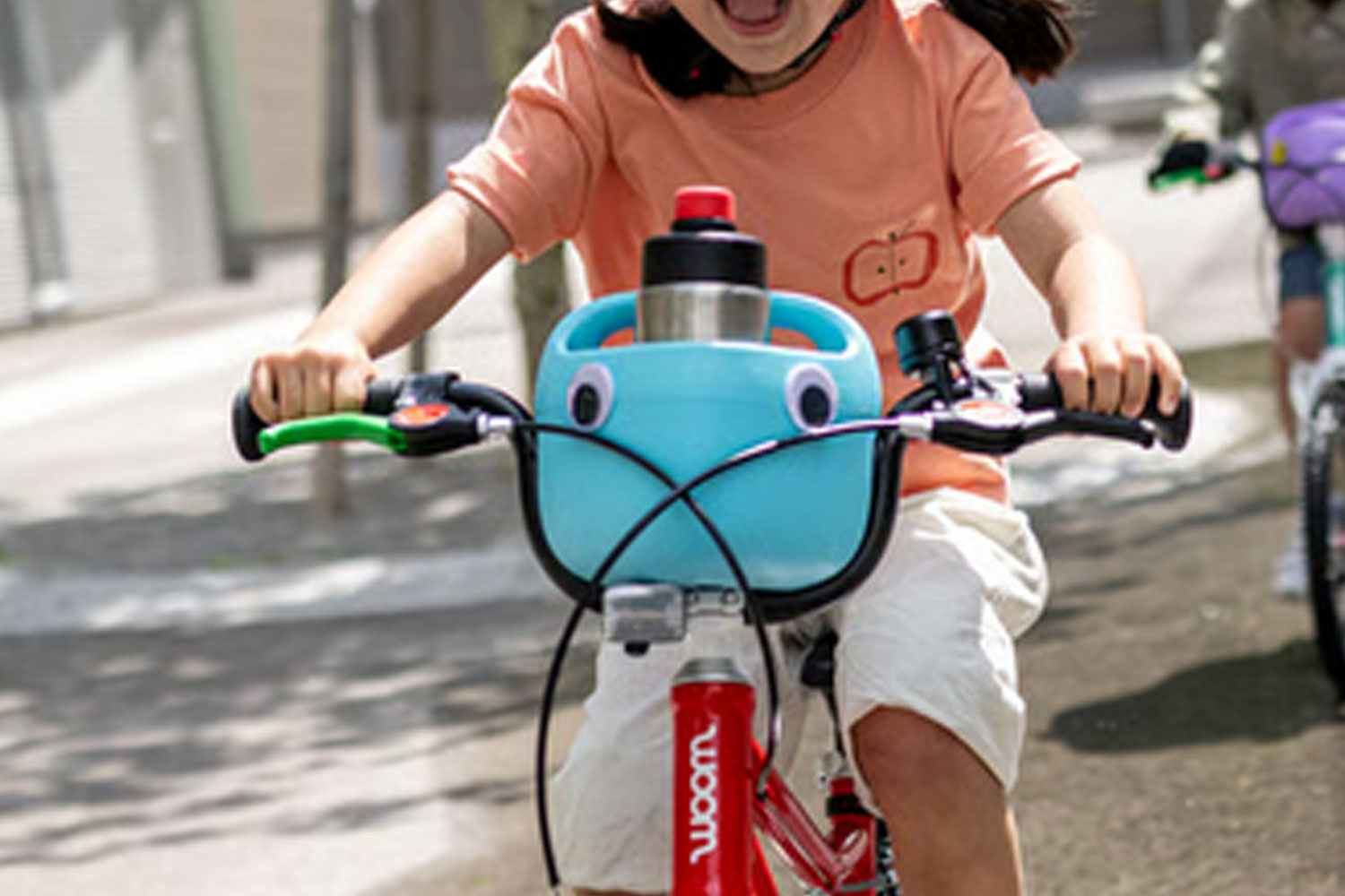 WOOM Pop ONS Fahrradkorb-Anstecker Tropical Fun  