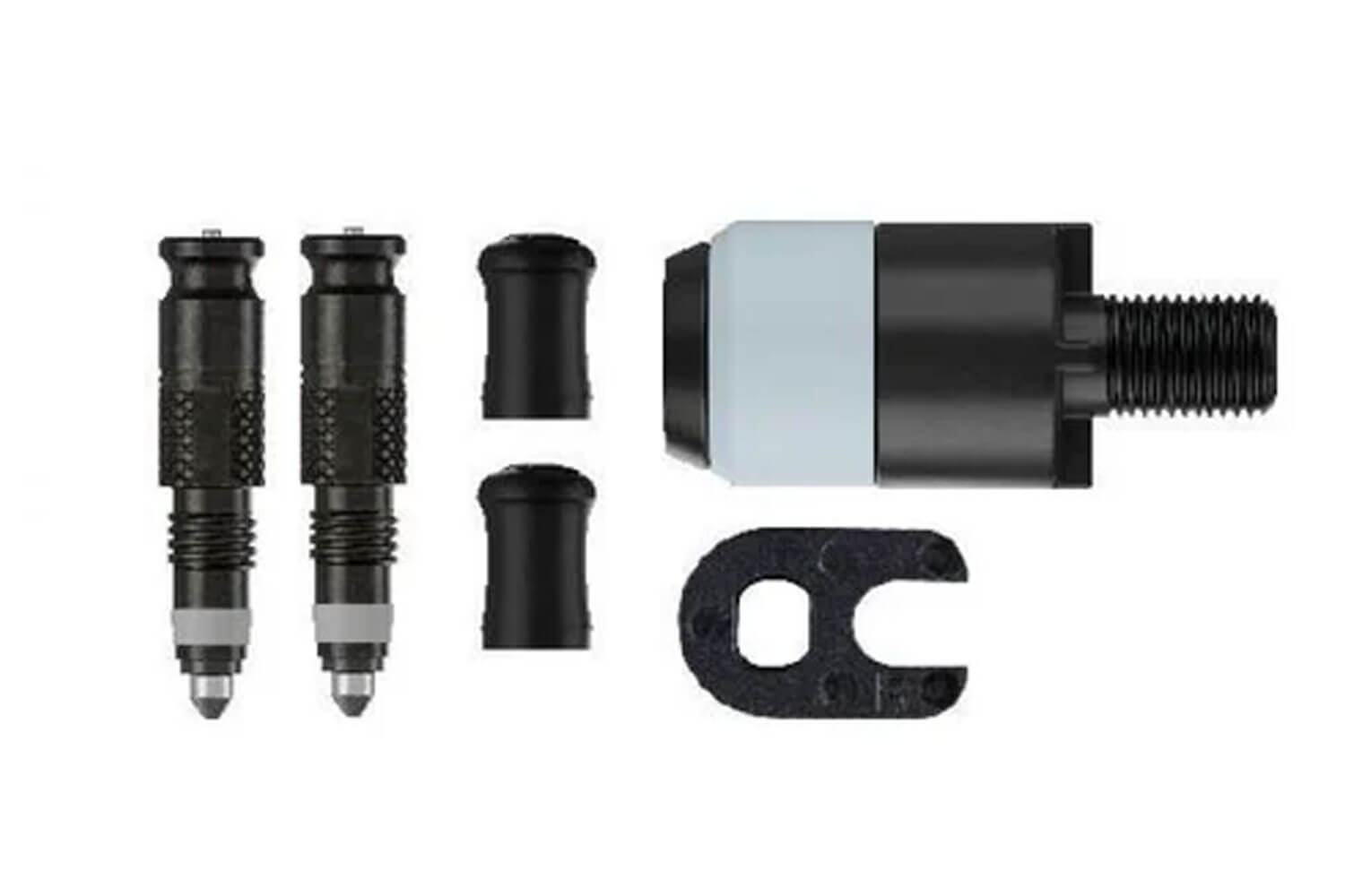 Schwalbe Clik Valve Conversion Kit SV - Ventile mit Pumpenkopf-Adapter  