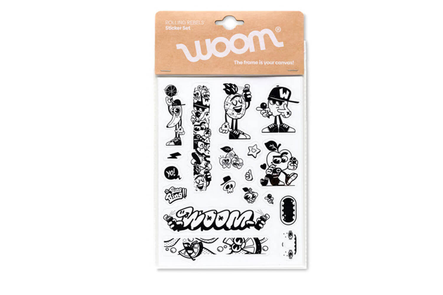 WOOM Rolling Rebels Sticker-Set  