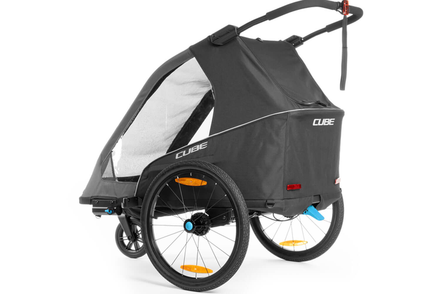 Cube Kinder Fahrradanhänger Double Pure