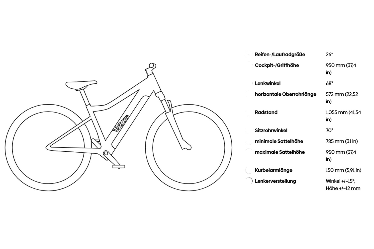 WOOM UP 6 Kinder E-Bike  