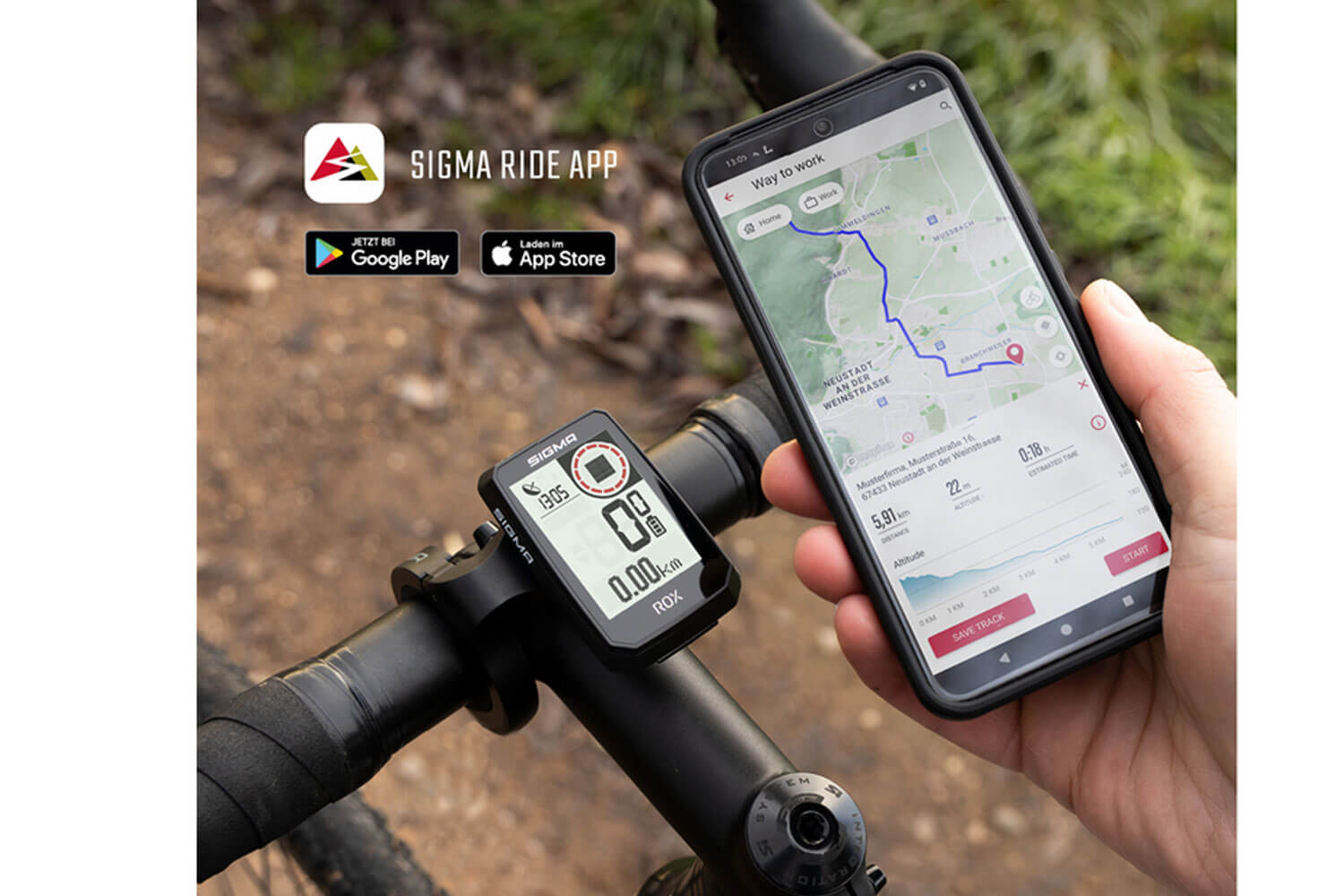 Sigma ROX 2.0 Endurance Fahrradcomputer  