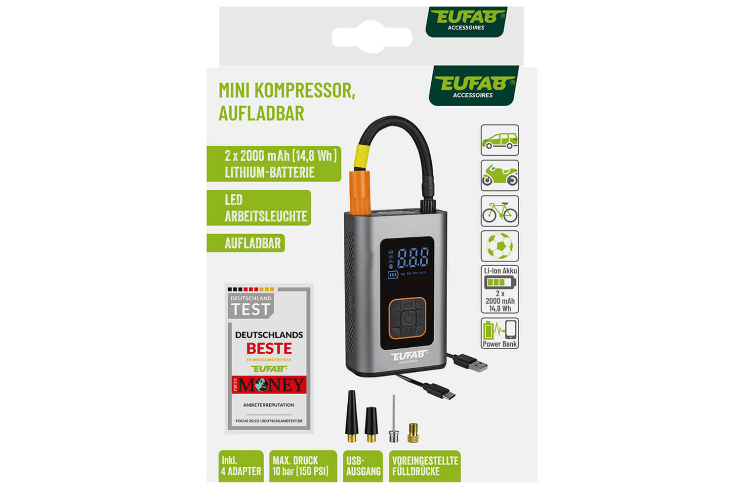 Eufab Mini Kompressor  