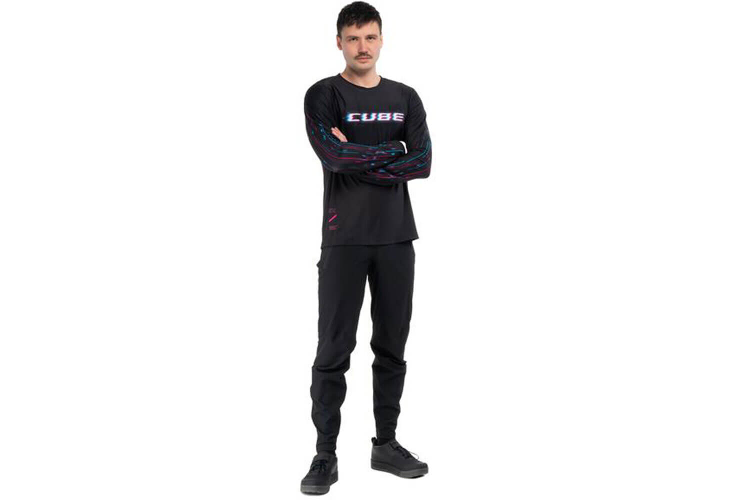 Cube Glitch langarm MTB Jersey  