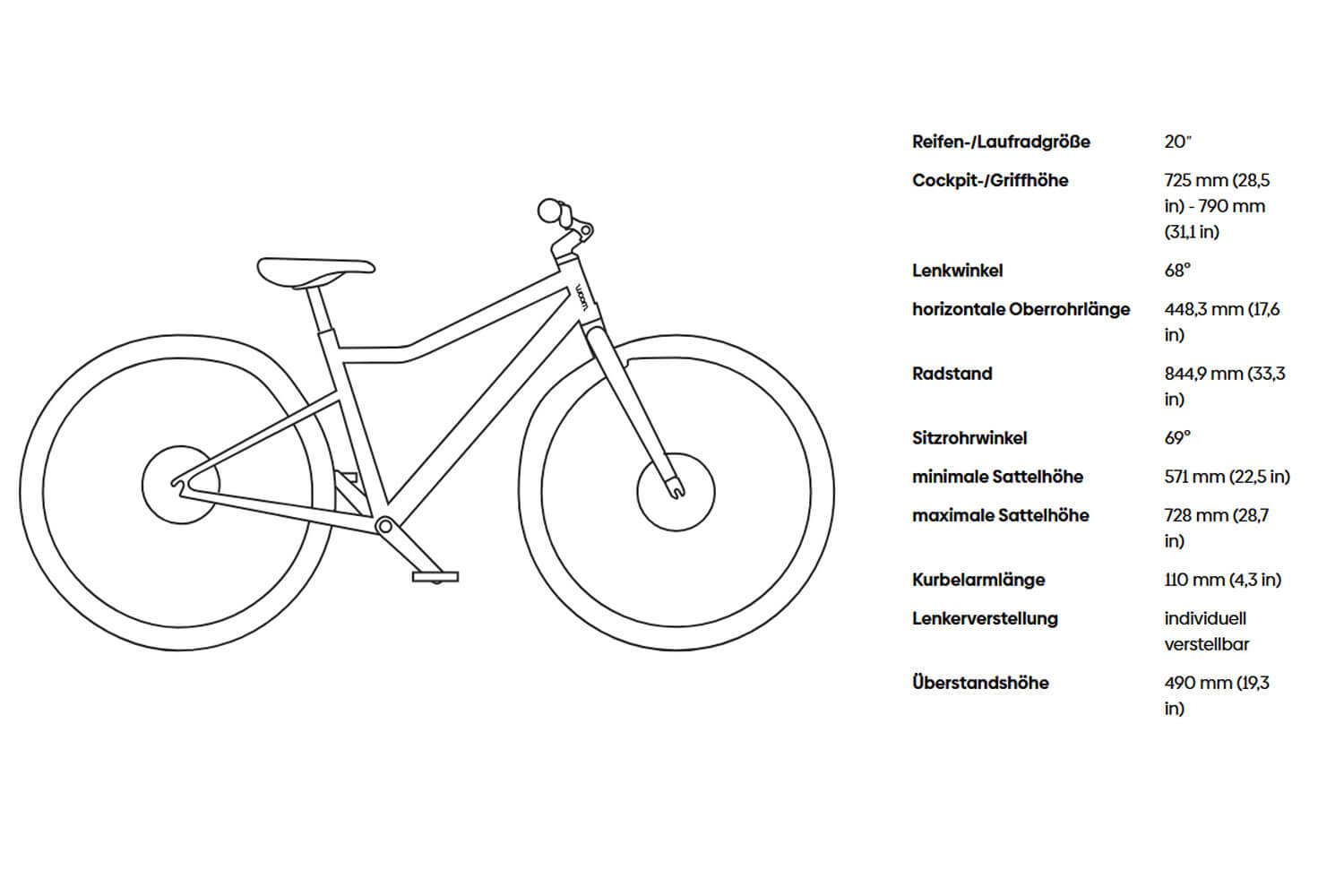 WOOM Explore 4 Kinderfahrrad 20 Zoll  