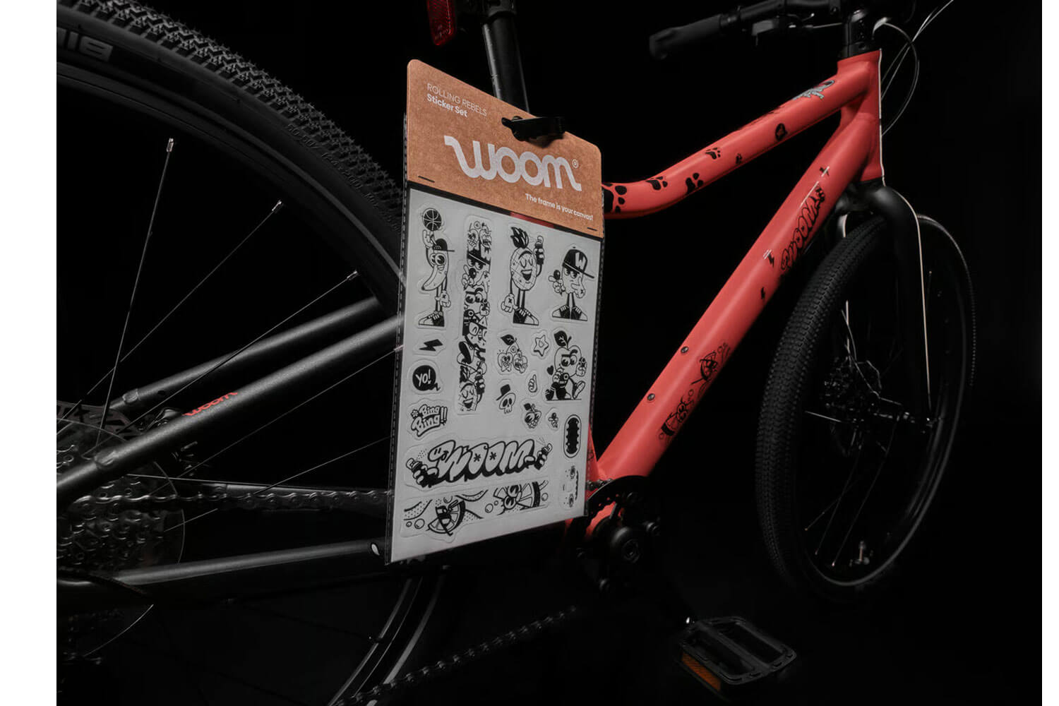 WOOM Rolling Rebels Sticker-Set  