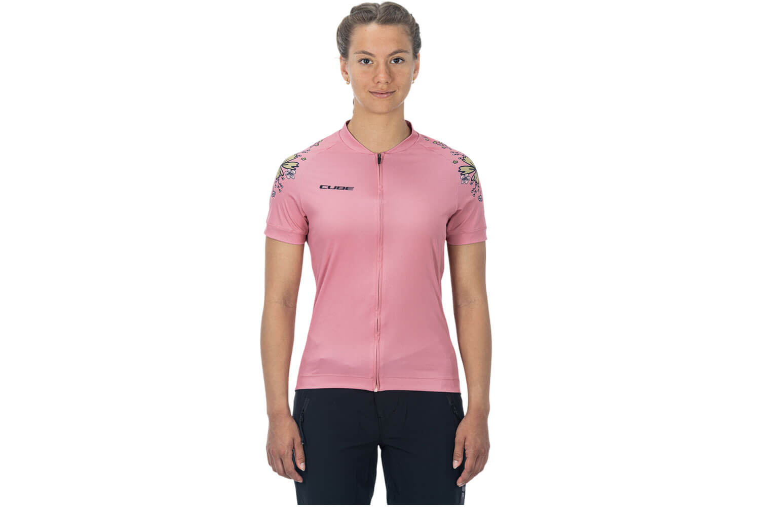 Cube ATX WS Full Zip CMPT kurzarm Trikot  