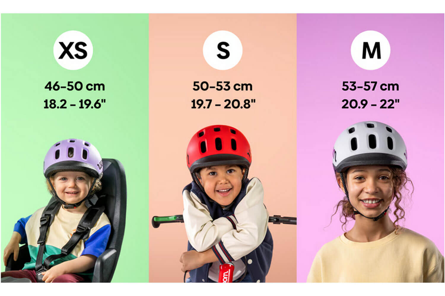 WOOM Ready Kids Fahrradhelm